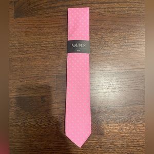Ralph Lauren Pink Slim Tie